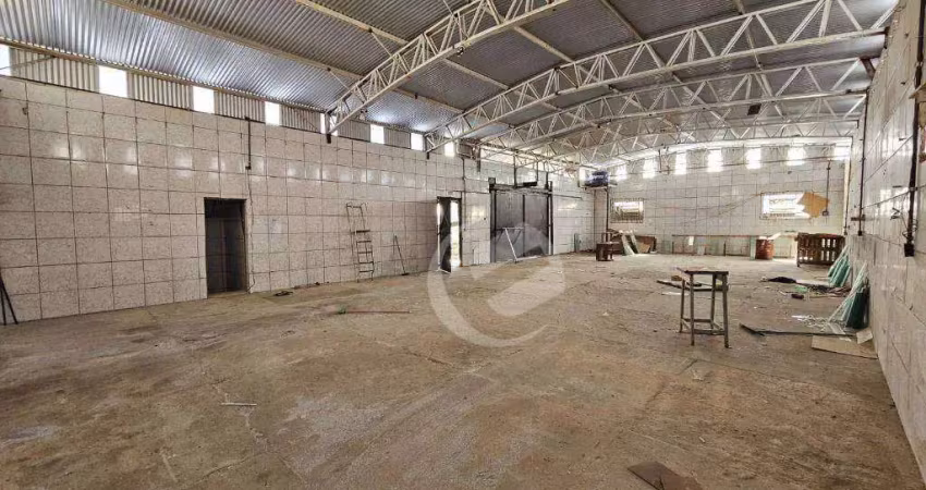 Galpão para alugar, 500 m² por r$ 10.900,00/mês - vila bonita (santa luzia) - ribeirão pires/sp