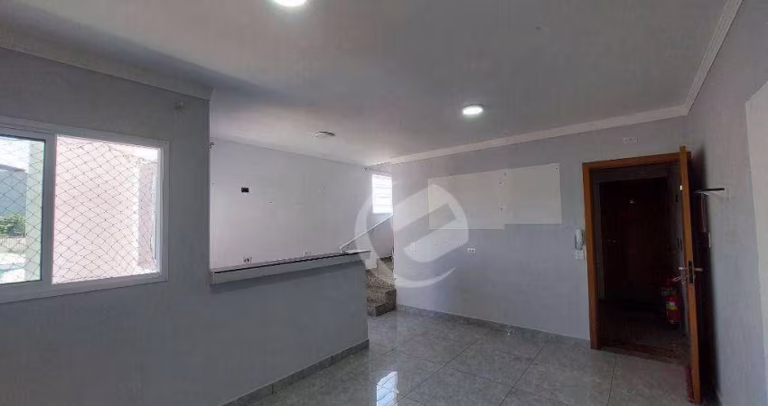 Cobertura com 3 dormitórios à venda, 160 m² por R$ 650.000 - Vila Tibiriçá - Santo André/SP