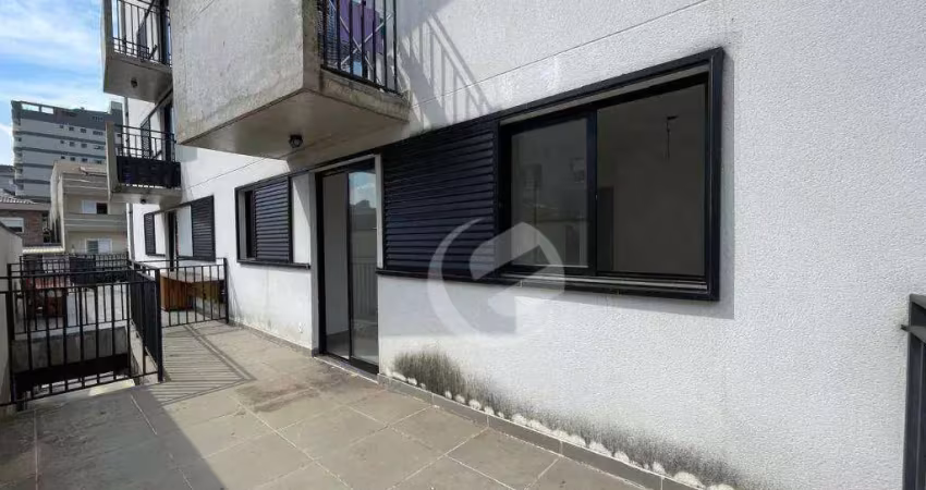 Apartamento garden à venda, 38 m² por r$ 365.000,00 - vila valparaíso - santo andré/sp