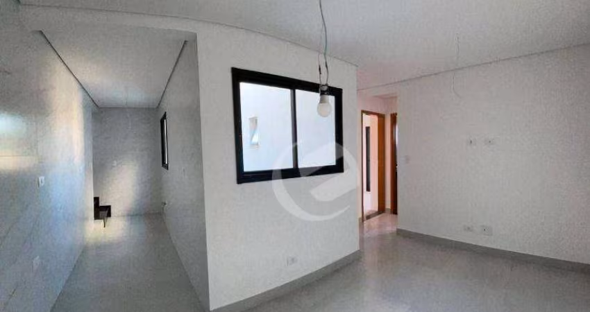 Cobertura com 2 dormitórios à venda, 55 m² por R$ 450.000 - Vila Bela Vista - Santo André/SP