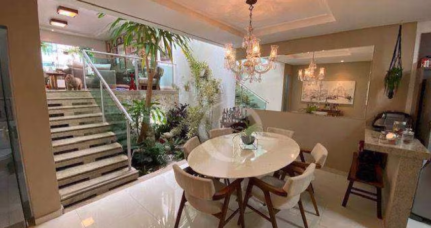 Sobrado com 3 dormitórios à venda, 250 m² por R$ 1.400.000,00 - Vila Scarpelli - Santo André/SP