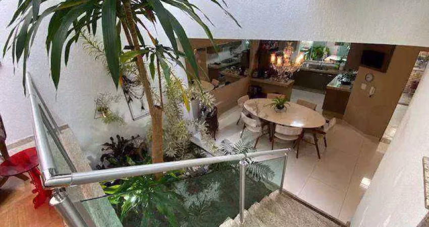 Sobrado com 3 dormitórios à venda, 250 m² por r$ 1.400.000,00 - vila scarpelli - santo andré/sp