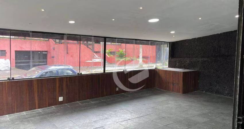 Salão para alugar, 112 m² por R$ 4.500/mês - Vila Valparaíso - Santo André/SP