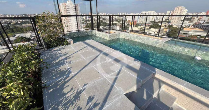 Apartamento com 2 dormitórios, 53 m² - venda por R$ 455.000,00 ou aluguel por R$ 3.290,00/mês - Campestre - Santo André/SP