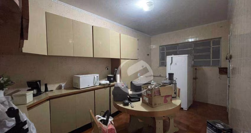 Sobrado com 3 dormitórios para alugar, 159 m² por R$ 3.589,87/mês - Jardim Paraíso - Santo André/SP