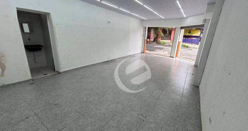 Salão para alugar, 100 m² por R$ 2.108/mês - Jardim Utinga - Santo André/SP