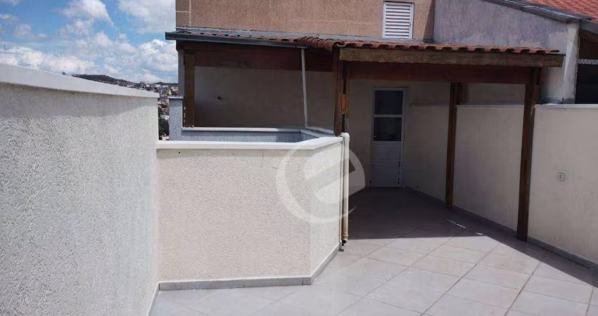 Cobertura com 2 dormitórios à venda, 73 m² por R$ 329.999,99 - Vila Junqueira - Santo André/SP