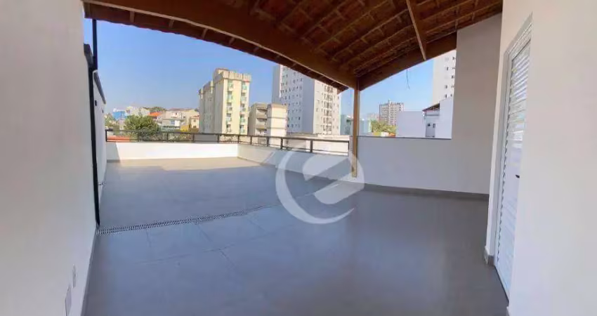 Cobertura à venda, 116 m² por R$ 640.000,00 - Vila Guiomar - Santo André/SP