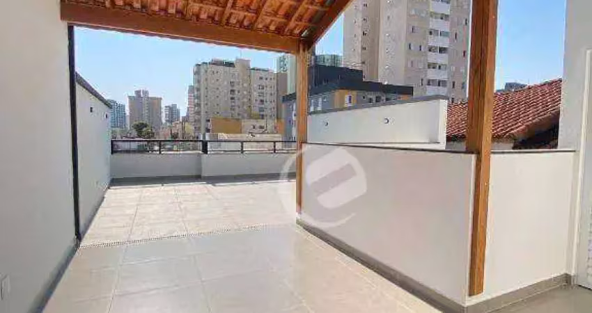 Cobertura à venda, 110 m² por R$ 610.000,00 - Vila Guiomar - Santo André/SP