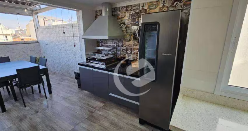 Cobertura com 2 dormitórios à venda, 109 m² por R$ 532.000 - Vila Metalúrgica - Santo André/SP