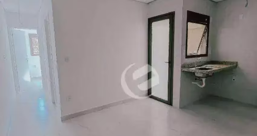 Apartamento com 2 dormitórios à venda, 43 m² por r$ 360.000,00 - jardim do estádio - santo andré/sp
