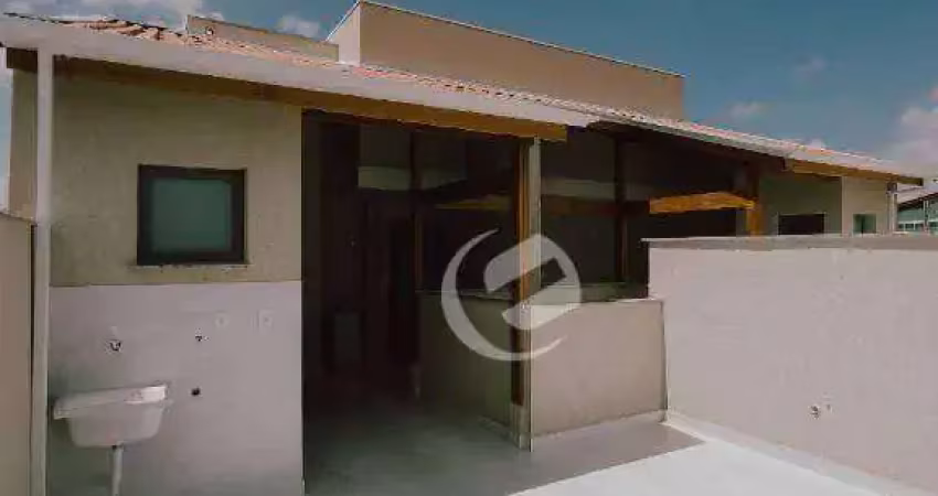 Cobertura com 2 dormitórios à venda, 84 m² por r$ 460.000 - jardim do estádio - santo andré/sp