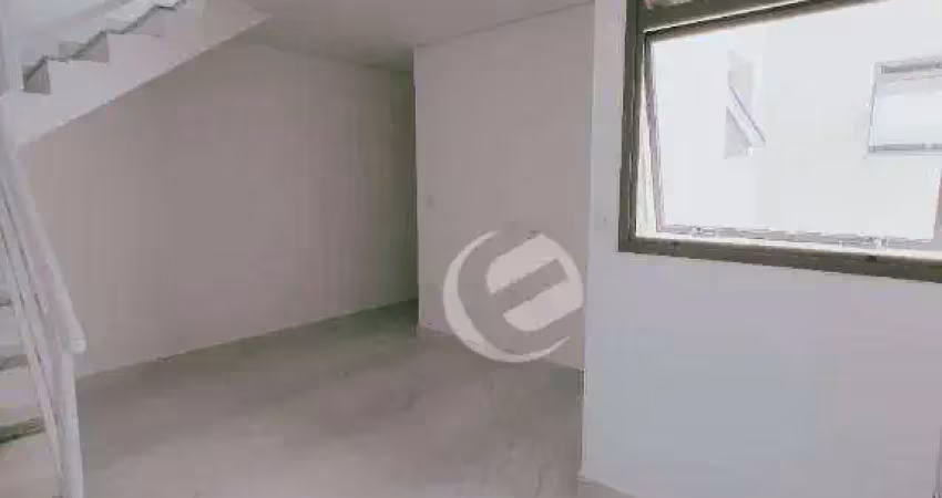 Cobertura com 2 dormitórios à venda, 80 m² por r$ 440.000 - jardim do estádio - santo andré/sp