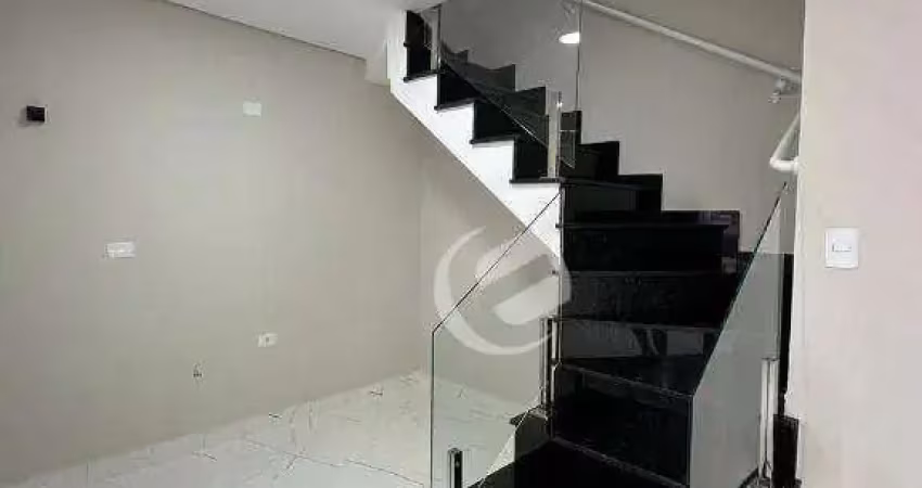 Cobertura com 2 dormitórios à venda, 124 m² por r$ 530.000 - vila linda - santo andré/sp