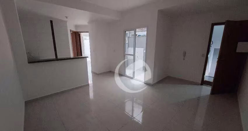 Apartamento com 2 dormitórios para alugar, 45 m² por r$ 1.818,50/mês - vila floresta - santo andré/sp