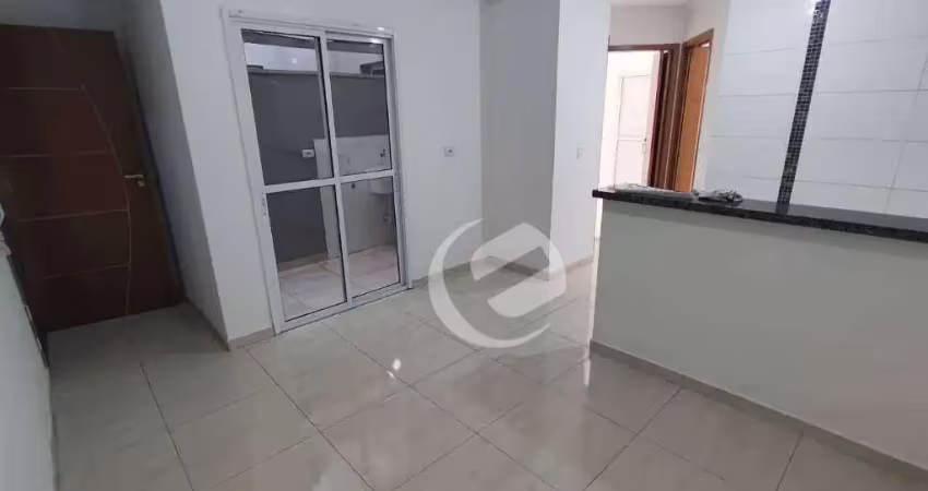 Apartamento com 2 dormitórios para alugar, 45 m² por r$ 1.668,50/mês - vila floresta - santo andré/sp