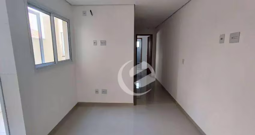 Apartamento com 2 dormitórios à venda, 55 m² por r$ 480.000,00 - vila valparaíso - santo andré/sp