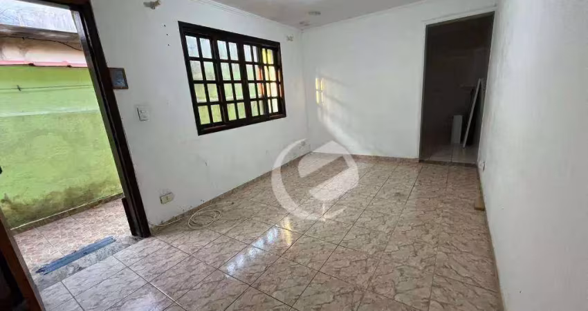 Casa com 1 dormitório para alugar, 60 m² por r$ 1.600,00/mês - vila floresta - santo andré/sp