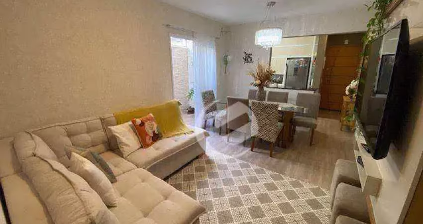 Apartamento com 2 dormitórios à venda, 68 m² por r$ 460.000,00 - vila valparaíso - santo andré/sp