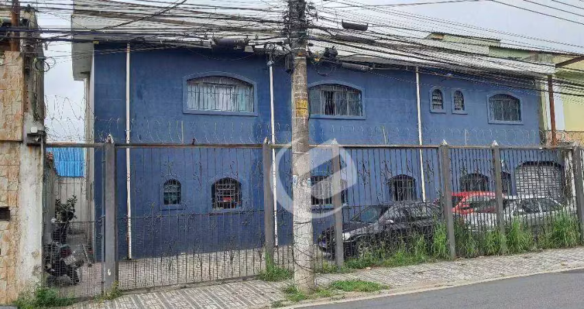 Galpão, 520 m² - venda por r$ 1.590.000,00 ou aluguel por r$ 8.854,53/mês - vila luzita - santo andré/sp