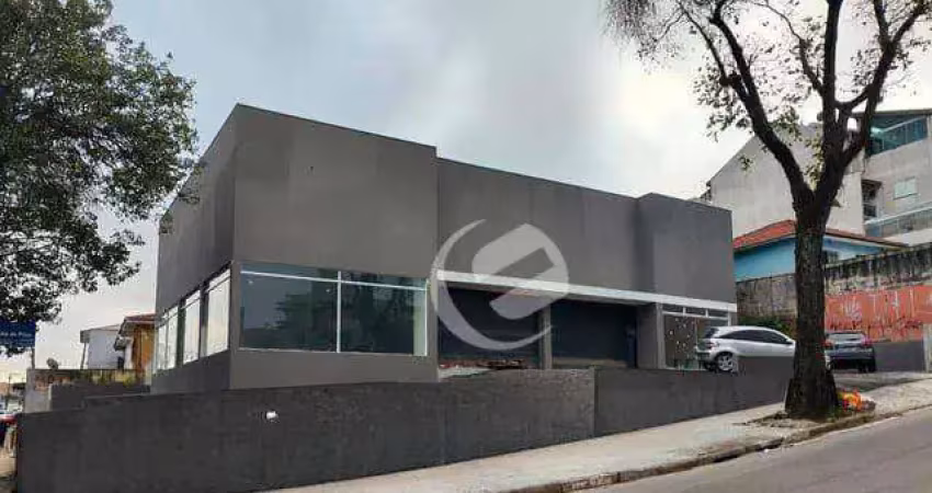 Salão para alugar, 396 m² por r$ 35.900/mês - vila scarpelli - santo andré/sp