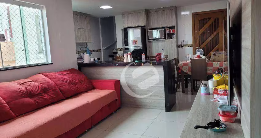Cobertura com 2 dormitórios à venda, 140 m² por r$ 600.000,00 - vila assunção - santo andré/sp