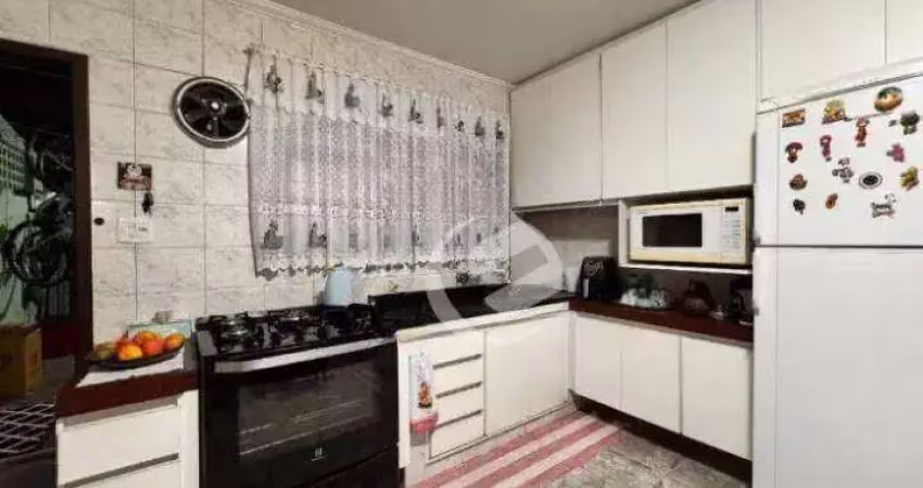 Sobrado com 3 dormitórios à venda, 150 m² por r$ 692.000,00 - vila pires - santo andré/sp