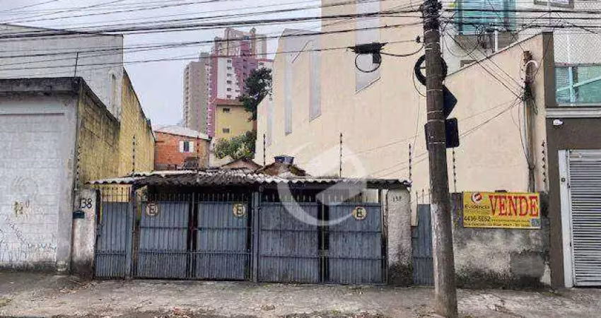 Terreno à venda, 400 m² por r$ 980.000 - vila valparaíso - santo andré/sp