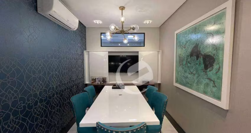 Sala à venda, 37 m² por r$ 470.000,00 - jardim - santo andré/sp