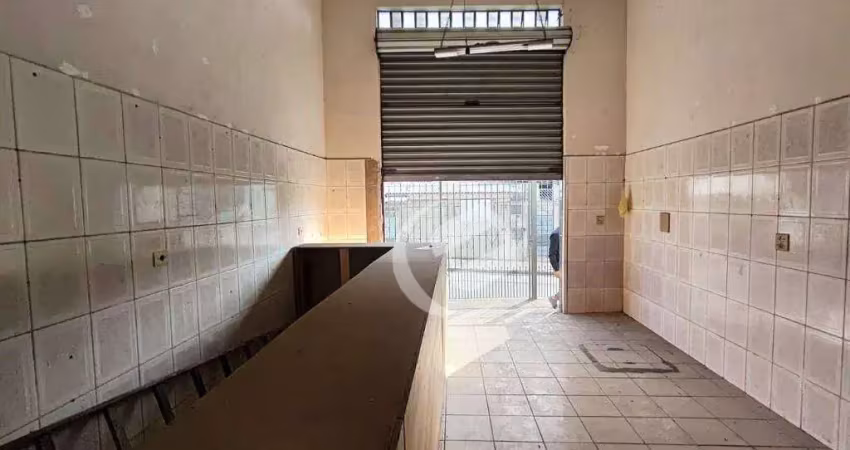 Salão para alugar, 34 m² por r$ 1.100,00/mês - vila linda - santo andré/sp