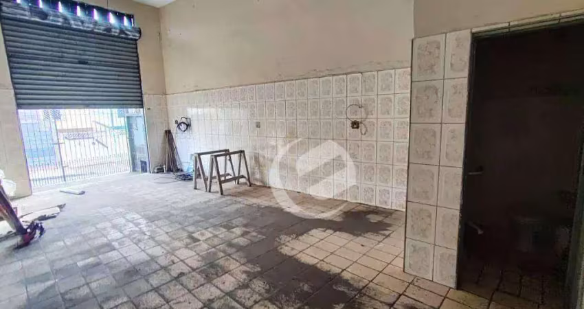 Salão para alugar, 34 m² por r$ 1.100,00/mês - vila linda - santo andré/sp