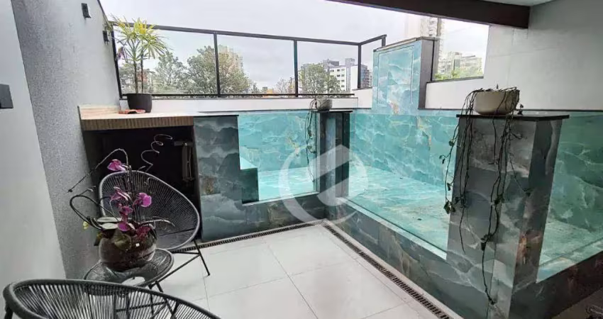 Sobrado com 3 dormitórios à venda, 352 m² por r$ 3.500.000 - vila alpina - santo andré/sp