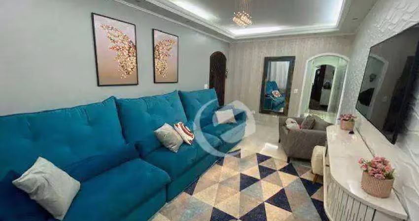 Sobrado com 3 dormitórios, 250 m² - venda por r$ 950.000,00 ou aluguel por r$ 5.075,00/mês - parque gerassi - santo andré/sp