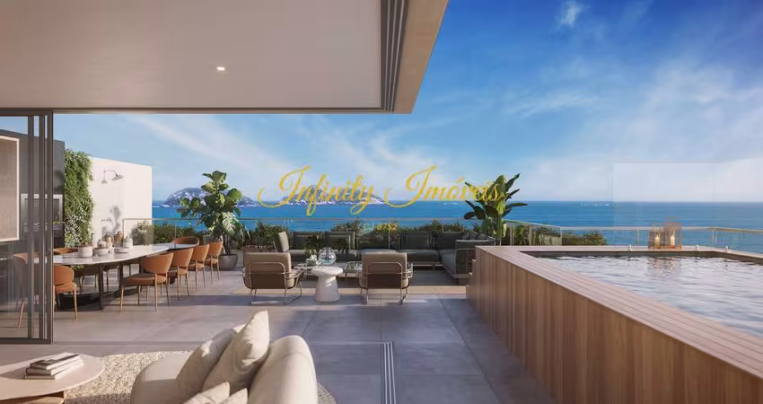 Signature Cobertura Duplex 3 quartos com suíte na praia do Pepê