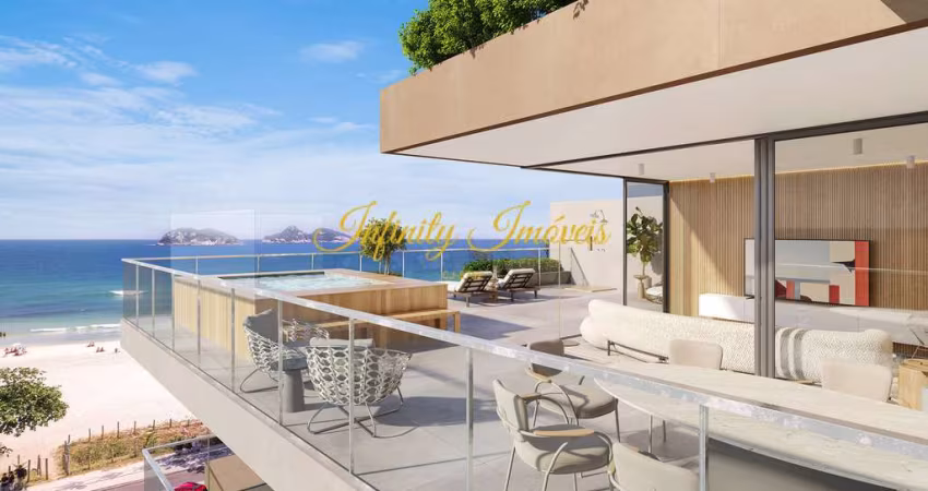 Signature Apartamento 3 quartos com suíte Vista Mar na Praia do Pepê