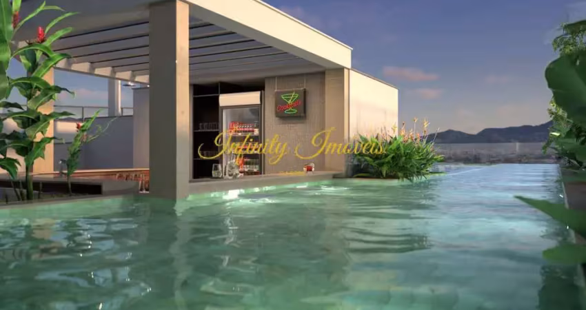 Sky clube cobertura 2 quartos com suíte em vista alegre
