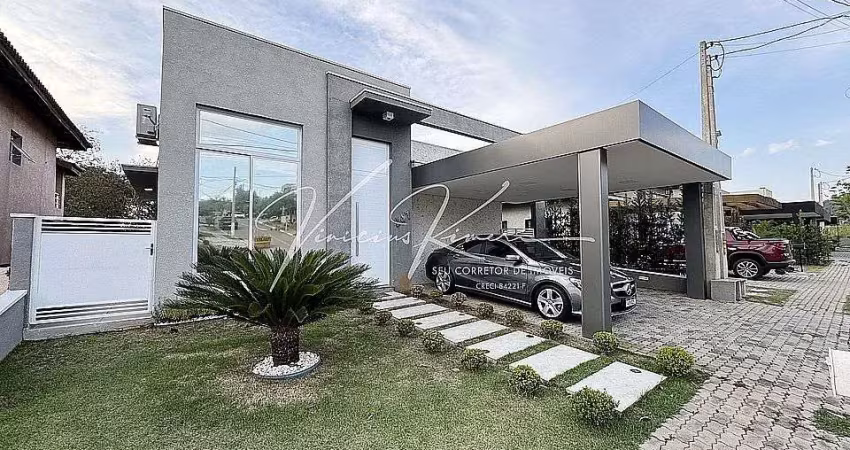 Casa tranquilidade com 3 suites no condomínio terras de atibaia