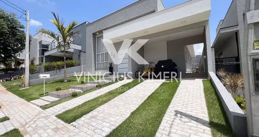 Casa pronta com 3 dormitórios mobiliada no condomínio terras de atibaia