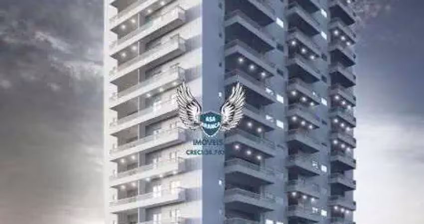 Apartamento na praia grande 02 dormitórios sendo as 2 suítes , 01 vaga de garage