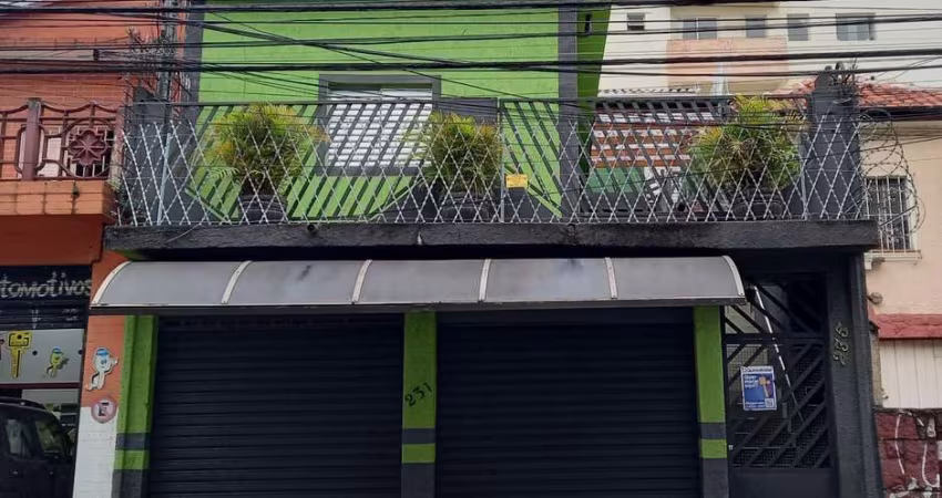 SOBRADO NA CASA VERDE PONTO COMERCIAL OU RESIDENCIAL COM 04 DORMITÓRIOS SENDO 02