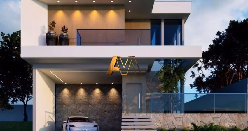 CASA COM PISCINA PRIVATIVA - 4 SUÍTES NO ALPHAVILLE LITORAL NORTE I