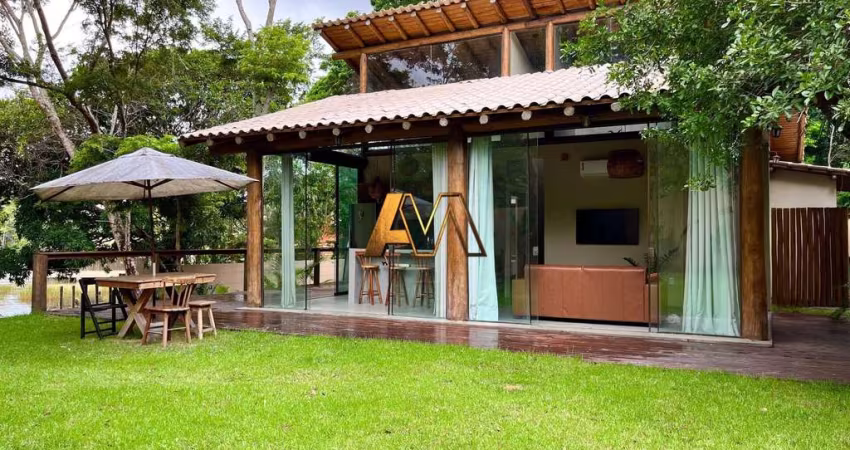 CASA COM 3 SUÍTES EM AÇU DA TORRE - BEIRA LAGO - RESERVA ARUÁ