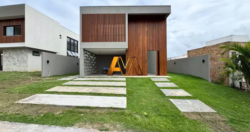 Casa em condomínio fechado com 4 quartos à venda na Rua Caraíva, S/N, Alphaville (Abrantes), Camaçari
