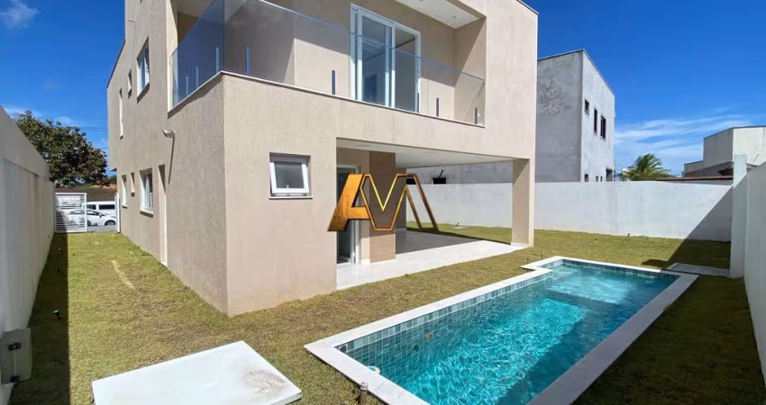CASA 5/4 COM 3 SUÍTES NO ALPHAVILLE LITORAL NORTE II