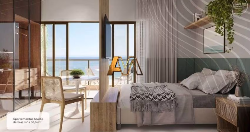 APARTAMENTO STUDIO 1/4 EM PRAIA DO FLAMENGO - VISTA MAR