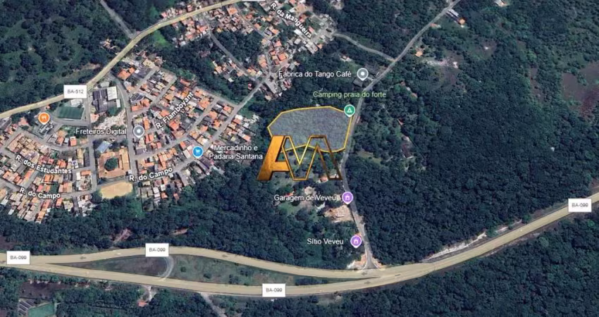 Terreno à venda no bairro açu da torre - mata de são joão/ba