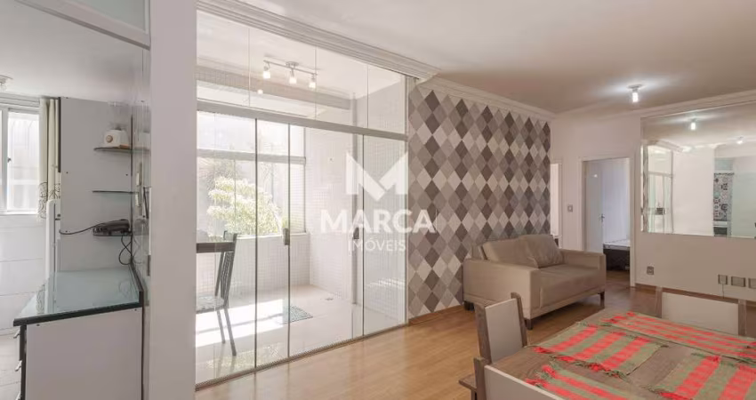 Apartamento para aluguel com 3 quartos, sendo 1 suíte, varanda e 2 vagas, com ou sem mobília, bairro Nova Granada - Belo Horizonte