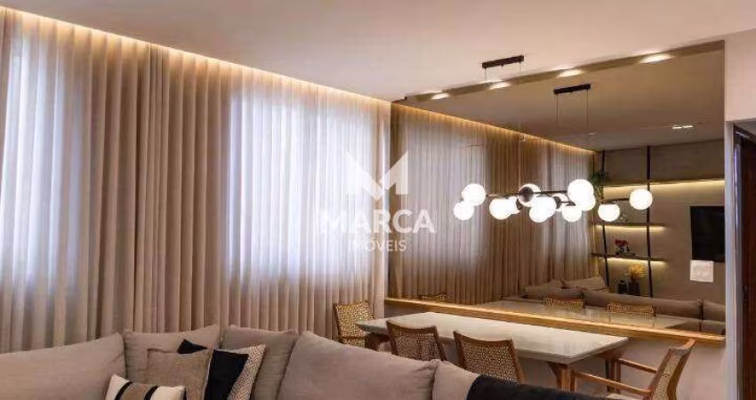 Apartamento para aluguel, 2 quartos, 1 suíte, 2 vagas, Buritis - Belo Horizonte/MG