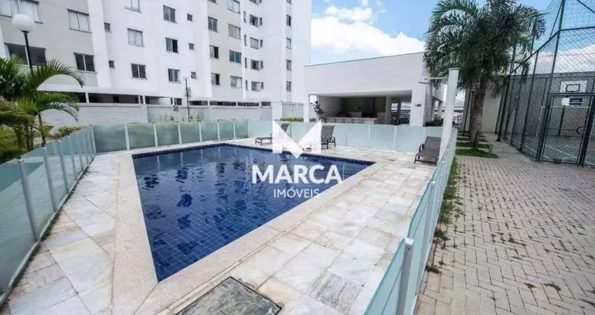 Apartamento para aluguel, 2 quartos, 1 vaga, caiçaras - belo horizonte/mg