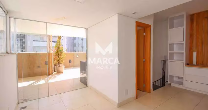 Cobertura à venda, 2 quartos, 1 suíte, 2 vagas, sion - belo horizonte/mg